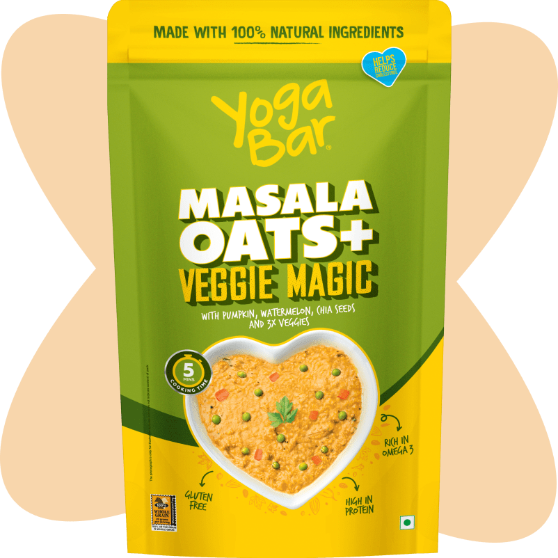 Yogabar Oats Veggies Masala Oats Pouch (1 kg)