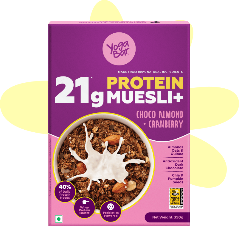 Chocolate Yogabar Muesli Plus, For Gluten Free Breakfast Cereals