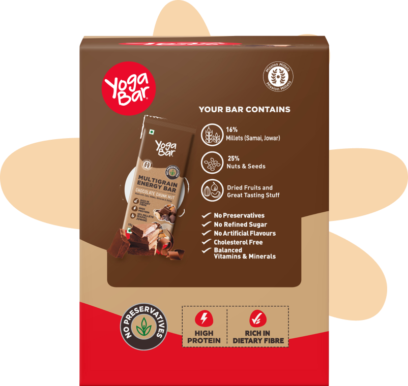 Yogabar Chocolate Chunk Nuts - Energy Bar-1