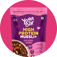 Yogabar Breakfast Protein Apricot Fig Bars - 300gm, 50g x 6 Bars