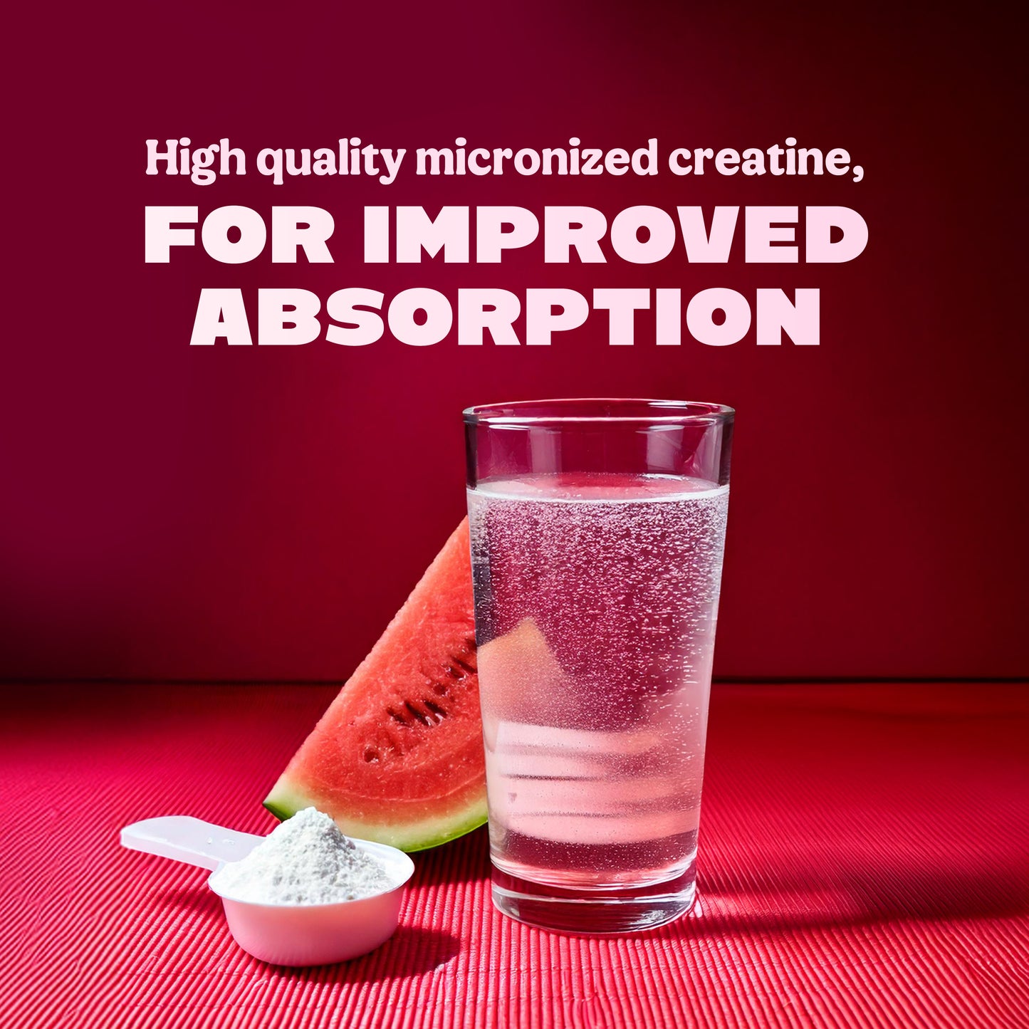 Micronised Creatine Monohydrate - Watermelon - 3g per scoop