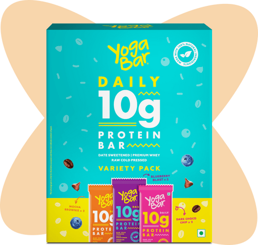 62% OFF on Yogabar Protein Bar Chocolate Brownie - ( Pack of 6