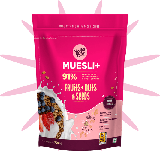Yogabar Bars Energy Variety and Breakfast Variety and Muesli Fruits & Nuts  and Dark Chocolate Combo in Bangalore at best price by Sproutlife Foods Pvt  Ltd - Justdial