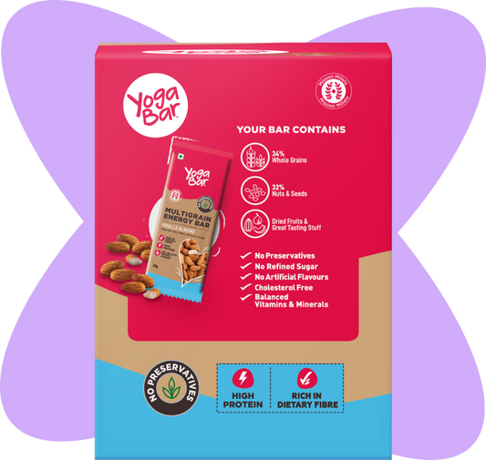 Yogabar Protein Bar Baked brownie Box - 6 x 60 g (Box of 6 bars) and Snack  Bar Variety Pack - 10 * 38 g (Box of 10 bars) : : Health &  Personal Care
