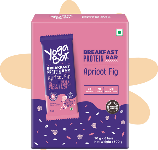 Apricot Fig Breakfast Bar (Pack of 6)