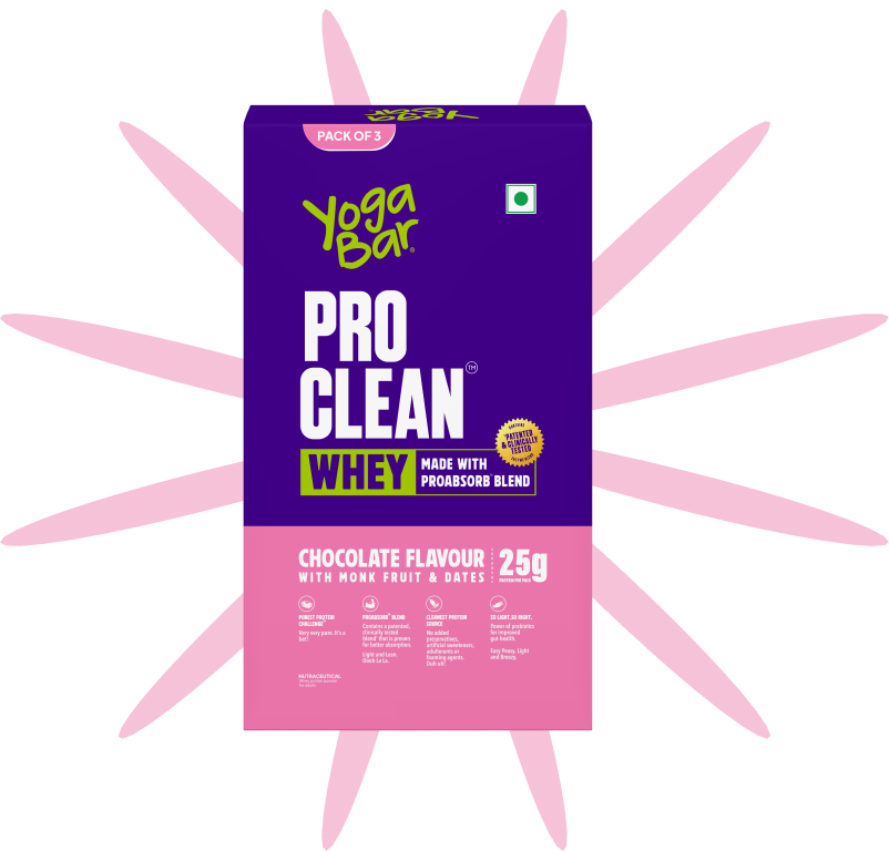 ProClean Whey with Monk Fruit (Chocolate) - 35g Sachet Pack of 3