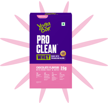 ProClean Whey with Monk Fruit (Chocolate) - 35g Sachet Pack of 3