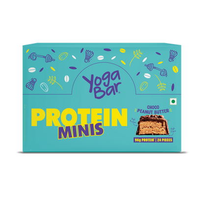 Protein Minis, 4g Choco Peanut Butter Protein Bar - Pack of 24