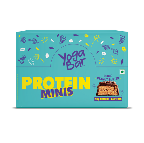 Protein Minis, 4g Choco Peanut Butter Protein Bar - Pack of 24