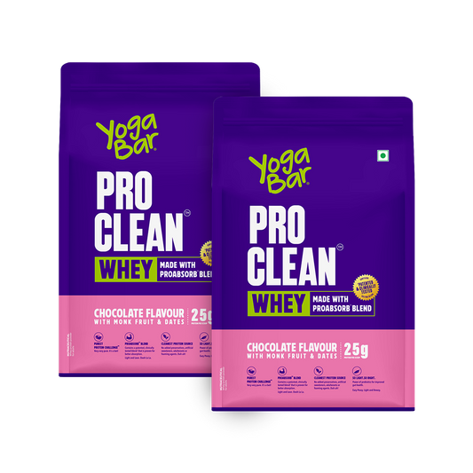 ProClean Whey with Monk Fruit (Chocolate) 1.5lb - Pack of 2