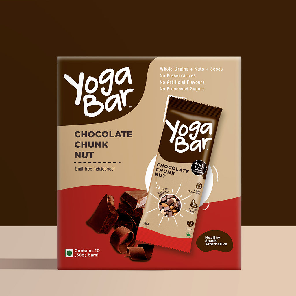 Yoga Bar Chocolate Chunk Nut Energy Bars | Healthy & Tasty Bars